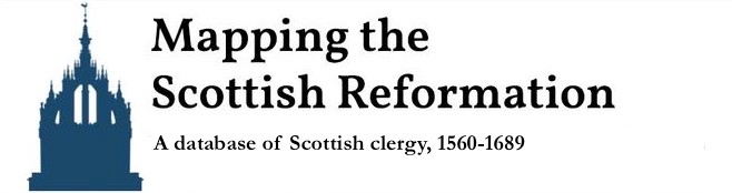 Mapping the Scottish Reformation logo